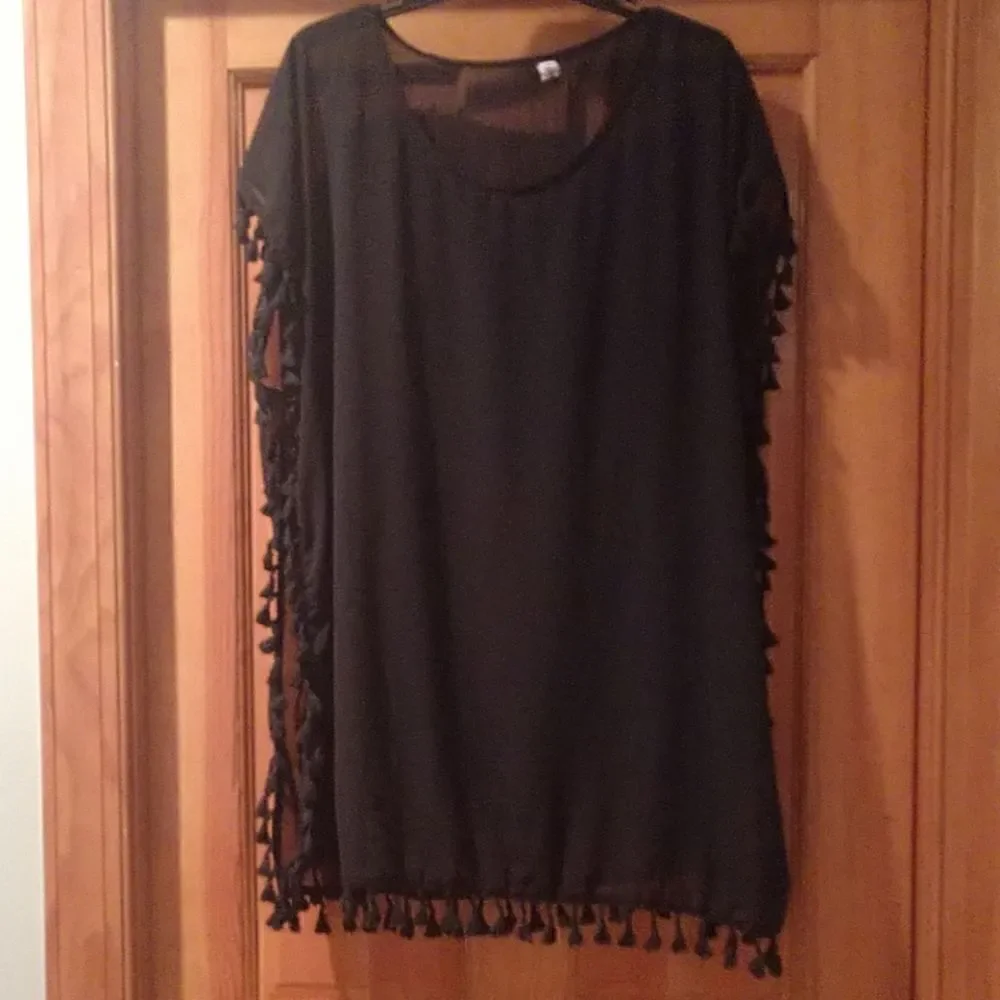 Swim Cover-up Black One Size